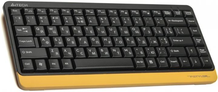 Комплект (клавіатура, миша) бездротовий A4Tech Fstyler FG1110 Bumblebee