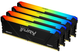 Оперативна пам'ять Kingston DDR4 128GB (4x32GB) 3600Mhz FURY Beast RGB Black (KF436C18BB2AK4/128)