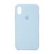 Чехол Original Silicone Case для Apple iPhone X/XS Sky Blue (ARM54249)
