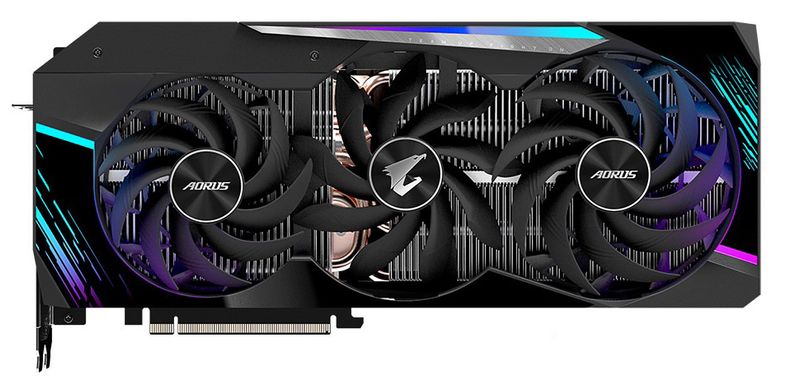 Видеокарта Gigabyte AORUS GeForce RTX 3080 Ti MASTER 12G (GV-N308TAORUS M-12GD)