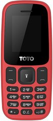 Мобільний телефон Toto A2 Red