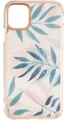 Чехол Gelius Leaf Case iPhone 11 Pro Pink Grass