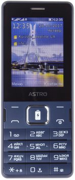 Мобильный телефон ASTRO B245 Navy