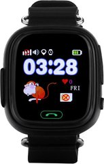 Дитячий смарт годинник UWatch Q90 Kid smart watch Black