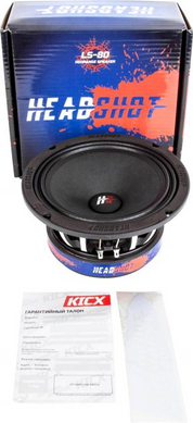 Автоакустика Kicx HeadShot LS80
