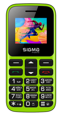 Мобильный телефон Sigma mobile Comfort 50 HIT 2020 Green