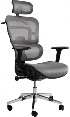 Офисное кресло для руководителя GT Racer B-517M Gray