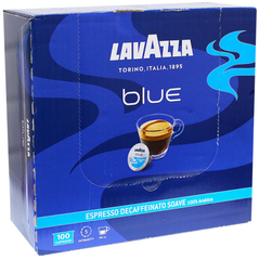 Кофе в капсулах LAVAZZA BLUE Espresso Decaffeinato Soave, 100 шт (100% арабика) (8000070026544)