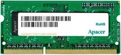 Оперативна пам'ять Apacer 2 GB SO-DIMM DDR3 1333 MHz (AS02GFA33C9QBGC)