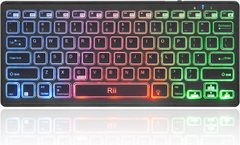 Клавіатура Infinity Rii K09 Multimedia Bluetooth Keyboard With Rainbow Backlit