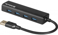 USB-хаб Defender Quadro Express 4-Port (83204)