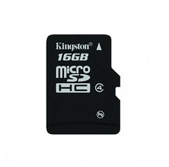 Карта памяти Kingston microSDXC 16GB Class 4