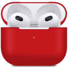 Чохол MakeFuture для навушників Apple AirPods 3 Silicone Red (MCL-AA3RD)