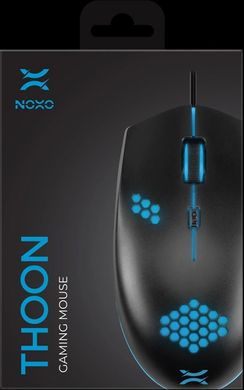 Миша Noxo Thoon Gaming mouse Black USB (4770070881989)