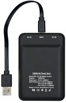 Универсальная мобильная батарея 2E PB1005AS Black