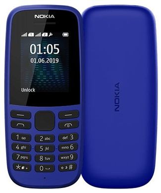 Мобильный телефон Nokia 105 DS 2019 Blue