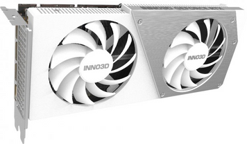 Відеокарта INNO3D GeForce RTX 4060 Ti 16GB TWIN X2 OC White (N406T2-16D6X-178055W)