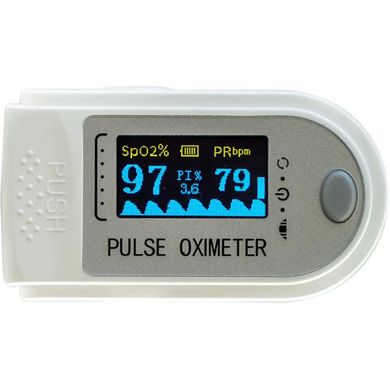 Пульсоксиметр Pulse Oximeter CMS50D White