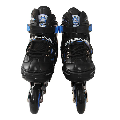 Роликовые коньки SportVida 4 в 1 SV-LG0029 Black/Blue размер 35-38