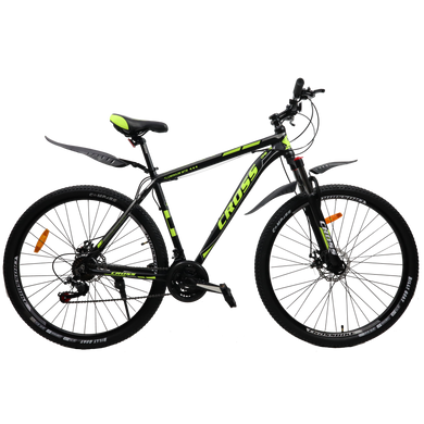 Велосипед Cross Hunter 29" 20" черный-зеленый (29CJA-002780)
