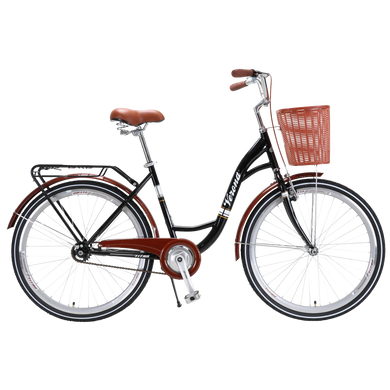 Велосипед Titan Verona 2021 26" 18" чорний (26TWCT21-003644)