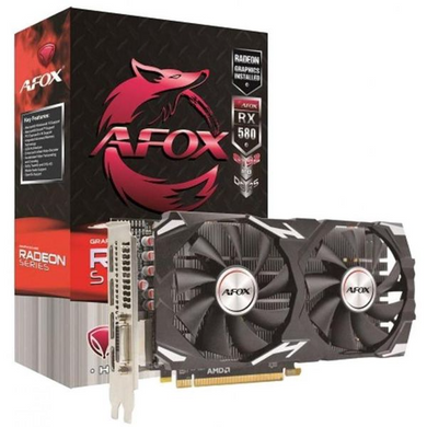 Відеокарта AFOX Radeon RX 580 8 GB 2048SP (AFRX580-8192D5H3-V2)