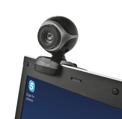 Веб-камера Trust EXIS 480p BLACK