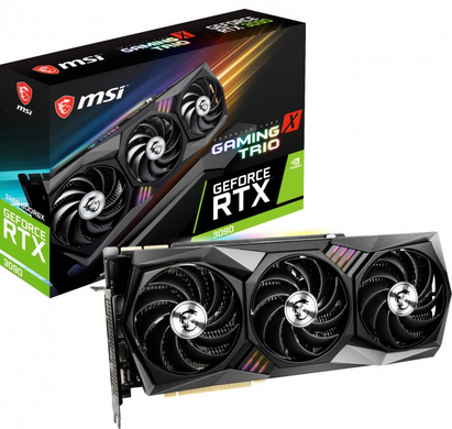Видеокарта MSI Nvidia GeForce RTX 3090 GAMING X TRIO 24G (RTX 3090 GAMING X TRIO 24G)