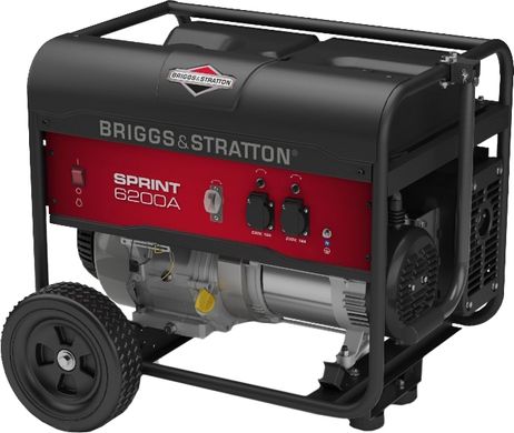 Бензиновий генератор Briggs&Stratton Sprint 6200A (030673)