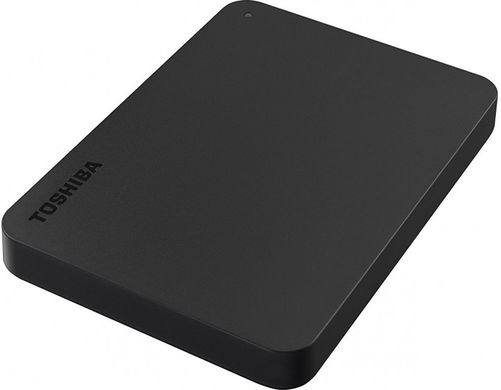 Жорсткий диск Toshiba Canvio Basics + USB-C адаптер 4TB HDTB440EK3CBH 2.5" USB 3.2 Gen1 External Black