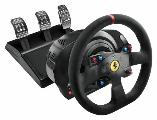 Руль и педали для PC / PS4®/ PS3® Thrustmaster T300 Ferrari Integral RW Alcantara edition