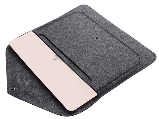 Чохол для ноутбука Gmakin для Macbook Air/Pro 13.3" Grey (GM62)