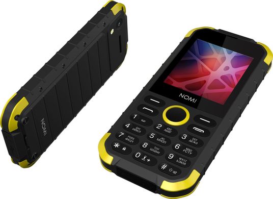 Мобільний телефон Nomi i285 X-Treme Black-Yellow