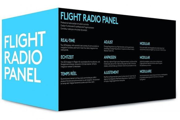 Панель приборов Logitech G Saitek Pro Flight Radio Panel (L945-000011)