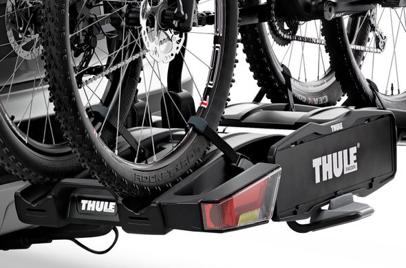 Велокріплення на фаркоп для 2-х велосипедів Thule EasyFold XT 2B 13pin TH933101 Black