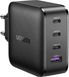 Зарядное устройство Ugreen CD224 4xUSB 65W (3xType-C+USB A QC3 SCP FCP AFC) GAN Charger черный