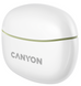 Навушники Canyon TWS-5 Bluetooth Green (CNS-TWS5GR)