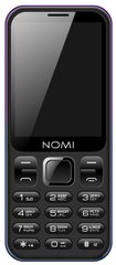 Мобільний телефон Nomi i284 Violet-blue