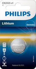 Батарейка Philips Lithium CR 2025 BLI 1 (CR2025/01B)