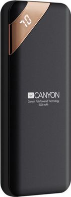 Універсальна мобільна батарея Canyon 5000 mAh Black (CNE-CPBP5B)