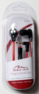 Навушники Media-Tech Magicsound DS-2 Black-Red (MT3556R)
