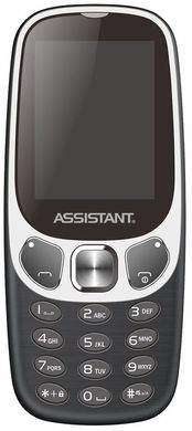 Мобільний телефон Assistant AS-203 Black