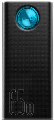 Універсальна мобільна батарея Baseus Amblight Digital Display Quick Charge 65W 30000mAh Black (PPLG-A01)