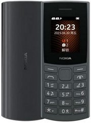 Мобільний телефон Nokia 106 2023 DS Charcoal (1GF019BPA2C01)