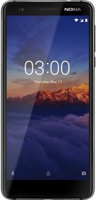 Смартфон Nokia 3.1 Black (11ES2B01A01)