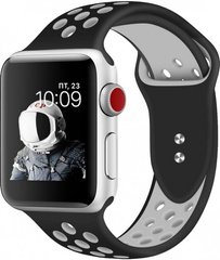 Ремінець Promate Oreo-38ML для Apple Watch 38-40 мм Black/White (oreo-38ml.black/white)