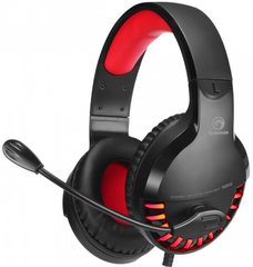 Навушники Marvo HG8932 Red-LED Black