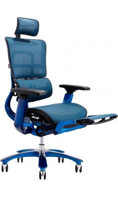 Офісне крісло GT Racer X-815L Black/Blue