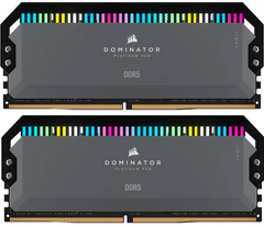 Оперативная память Corsair 64GB (2x32GB) DDR5 6000MHz DOMINATOR PLATINUM RGB (CMT64GX5M2B6000Z30)