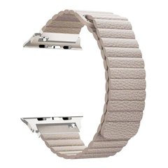 Ремінець ArmorStandart Apple Leather Loop Band for Apple Watch 42mm/44mm Beige